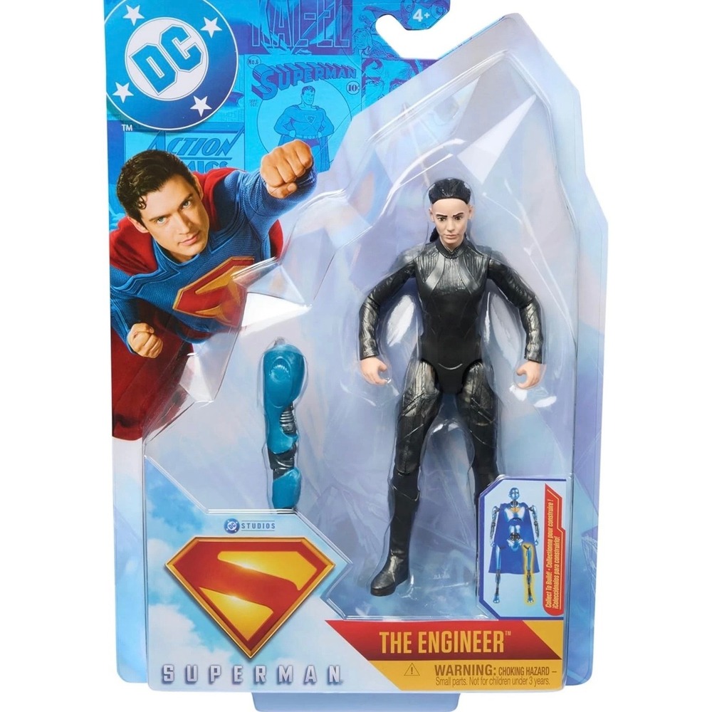 DC Studios Superman The Engineer Action Figure New Sealed Movie Toy 4+ - Picture 7 of 7